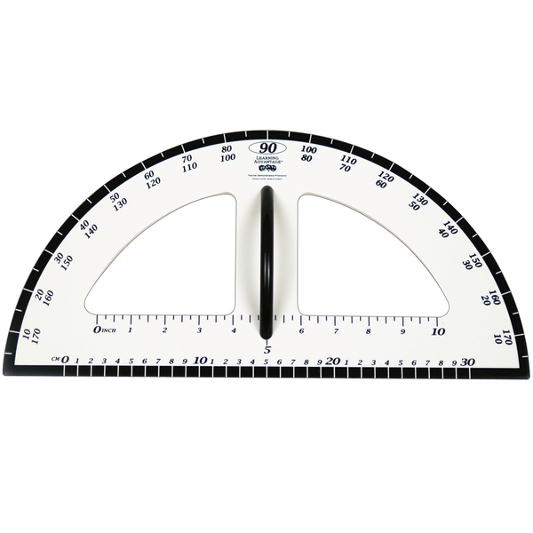 Learning Advantage Dry Erase Magnetic Protractor 7591